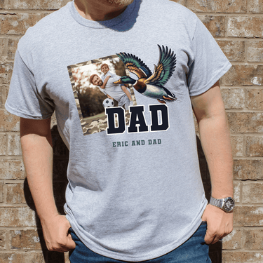 Custom Fathers Day Duck T-Shirt